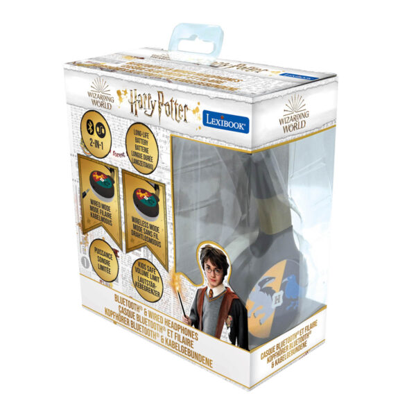 Lexibook HPBT010HP Harry Potter Bluetooth & Wired Foldable Headphones - Image 5