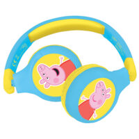 Lexibook Peppa Pig Bluetooth & Wired Foldable Headphones - Express1worlduk