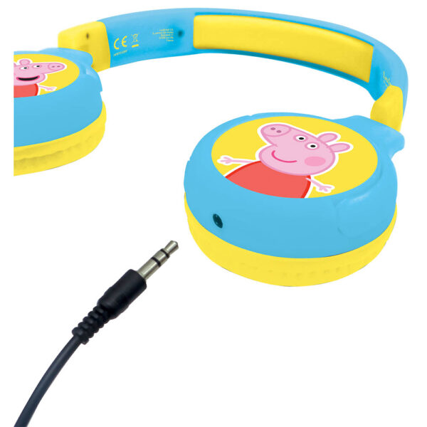 Lexibook HPBT010PP Peppa Pig Bluetooth & Wired Foldable Headphones - Image 3