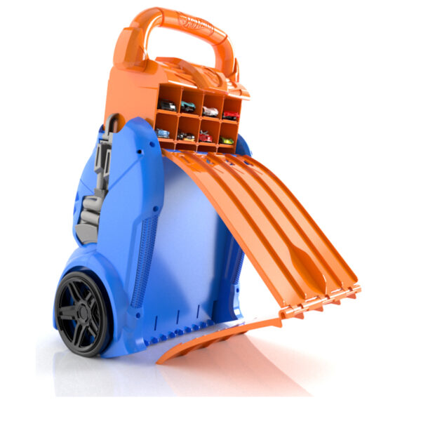 Hot Wheels HWCC14 Multilauncher Ultra Racing Car Case - Image 2