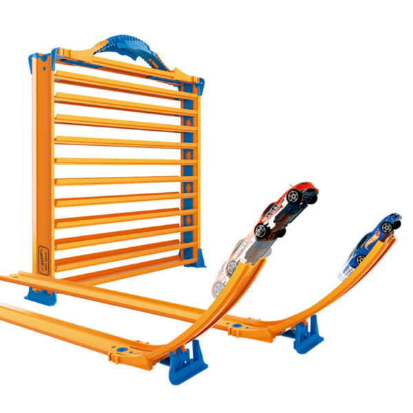 Hot Wheels HWCC9B Rack N' Track Car Case with 44 Vehicle Compartments - Image 2