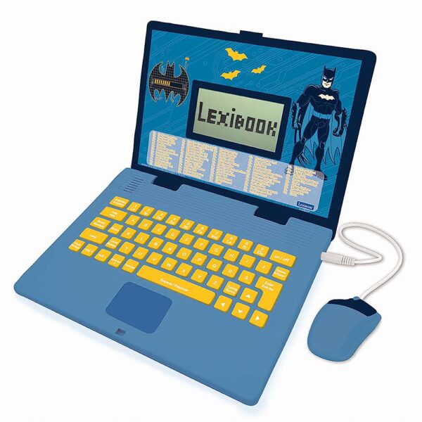Lexibook JC598BATI1 Batman Bilingual Educational Laptop with 124 Activites