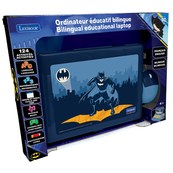 Lexibook JC598BATI1 Batman Bilingual Educational Laptop with 124 Activites - Image 3