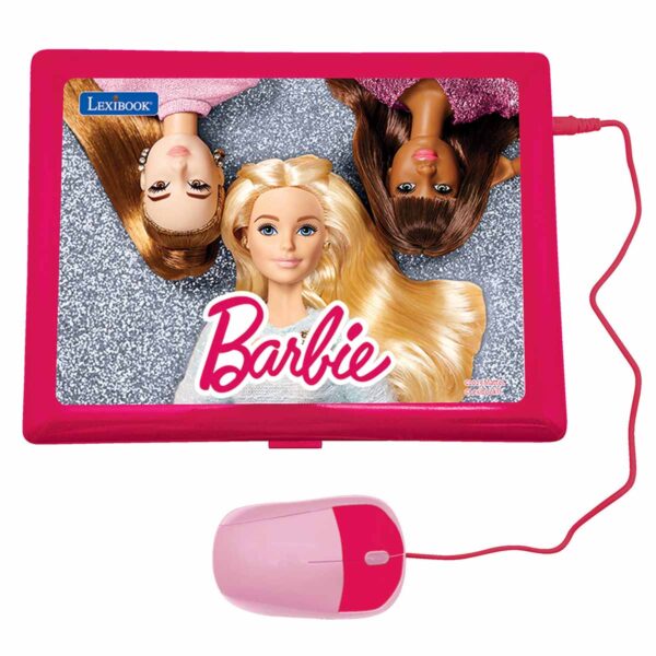 Lexibook JC598BBI2 Barbie Bilingual Educational Laptop with 124 Activites - Image 2
