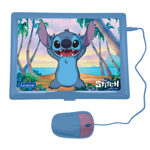 Lexibook JC598DI1 Disney Stitch Bilingual Educational Laptop with 120 Activites - Image 2