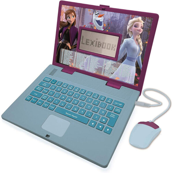Lexibook JC598FZI2 Disney Frozen II Bilingual Educational Laptop with 124 Activites