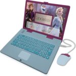 Lexibook JC598FZI1 Disney Frozen II Bilingual Educational Laptop with 124 Activites