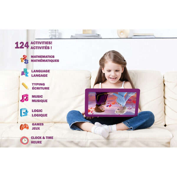 Lexibook JC598FZI1 Disney Frozen II Bilingual Educational Laptop with 124 Activites - Image 3
