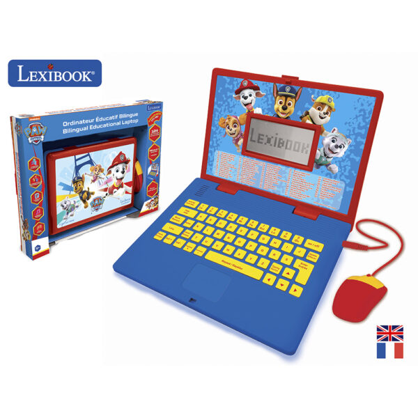 Lexibook JC598PAI1 Paw Patrol Bilingual Educational Laptop with 124 Activites - Image 5