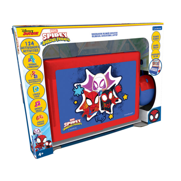 Lexibook JC598SPI2 Spider-Man Bilingual Educational Laptop with 124 Activites - Image 5