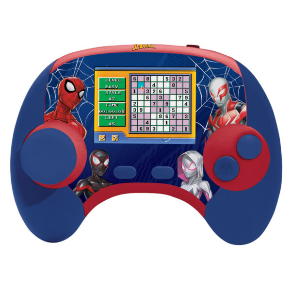 Lexibook JCG100SPI1 Spider-Man Educational Handheld Bilingual Console with LCD Screen