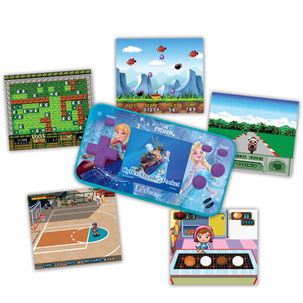 Lexibook JL1895FZ Handheld Console Mini Cyber Arcade 150 Games including Frozen - Image 2