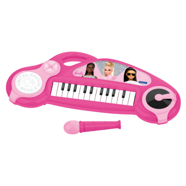 Lexibook K704BB Barbie Electronic Keyboard with Lights & Microphone