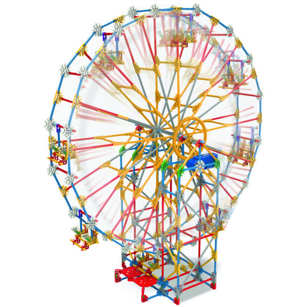 K'NEX KN17035 3 in 1 Classic Amusement Park Building Set