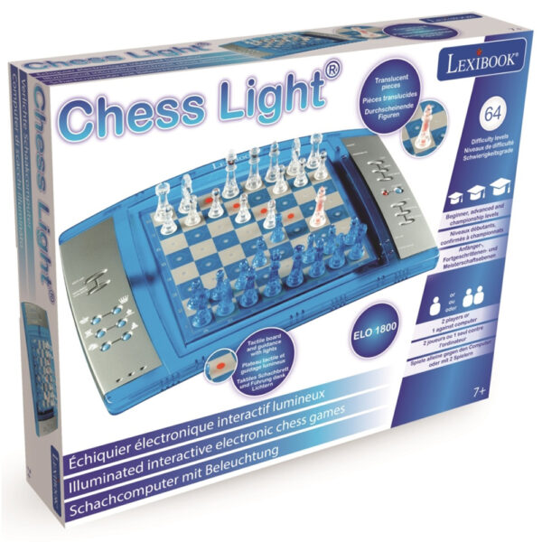 Lexibook LCG3000 Chesslight Electronic Chess Game with Touch Sensitive Keyboard - Image 4