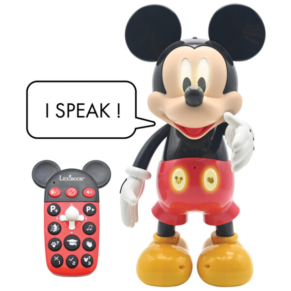 Lexibook MCH01I1 Interactive &  Educational Mickey Mouse Robot with Sound & Light Effects