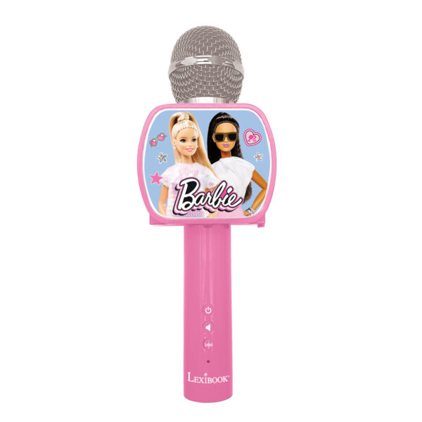 Lexibook MIC240BB Barbie Wireless Karaoke Microphone with Bluetooth