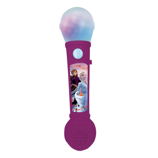 Lexibook MIC80FZ Disney Frozen Lighting Microphone with Melodies and Sound Effects