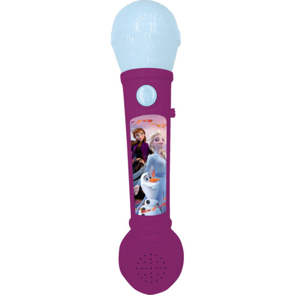Lexibook MIC80FZ Disney Frozen Lighting Microphone with Melodies and Sound Effects - Image 3