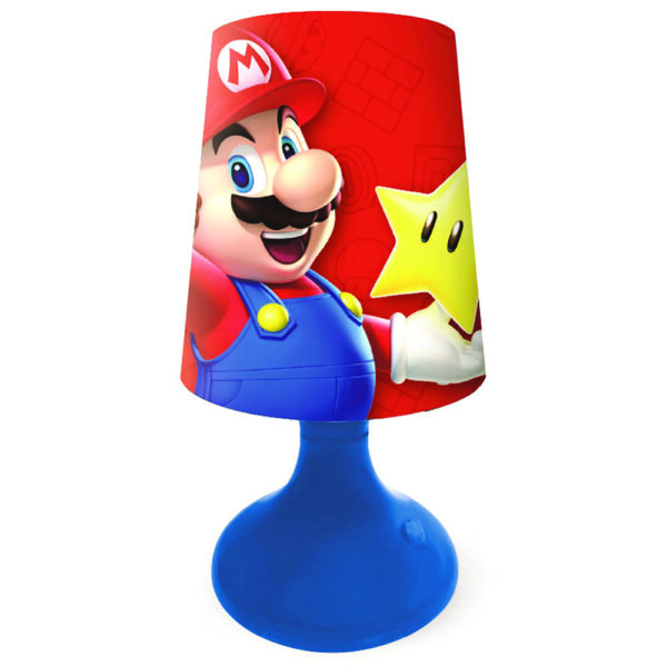 Lexibook MLT10NI Super Mario Mini Bedside Lamp & Nightlight