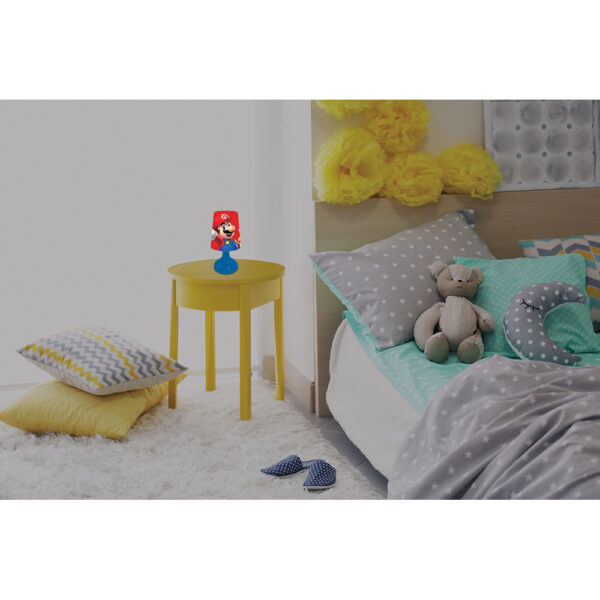 Lexibook MLT10NI Super Mario Mini Bedside Lamp & Nightlight - Image 3