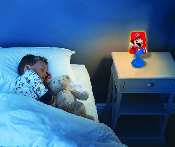 Lexibook MLT10NI Super Mario Mini Bedside Lamp & Nightlight - Image 4