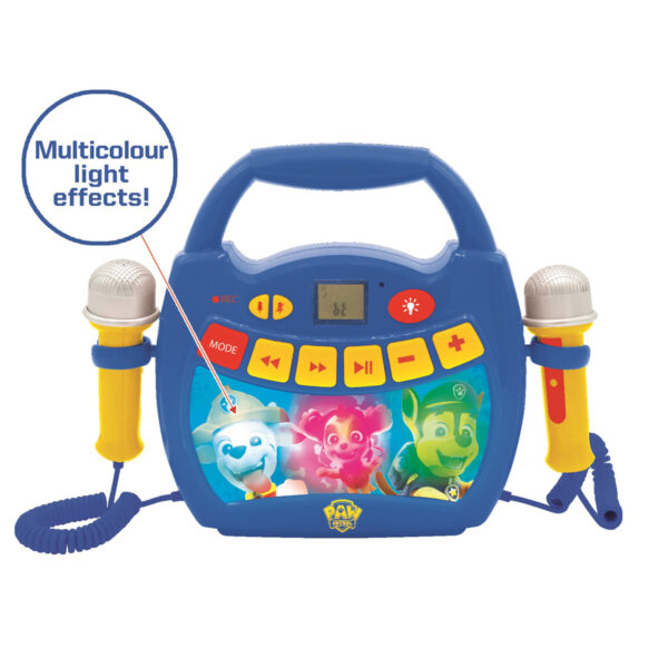 Lexibook MP320PAZ Paw Patrol Light Bluetooth Speaker with Mics and Rechargeable Battery - Image 4