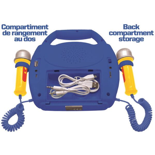 Lexibook MP320PAZ Paw Patrol Light Bluetooth Speaker with Mics and Rechargeable Battery - Image 2