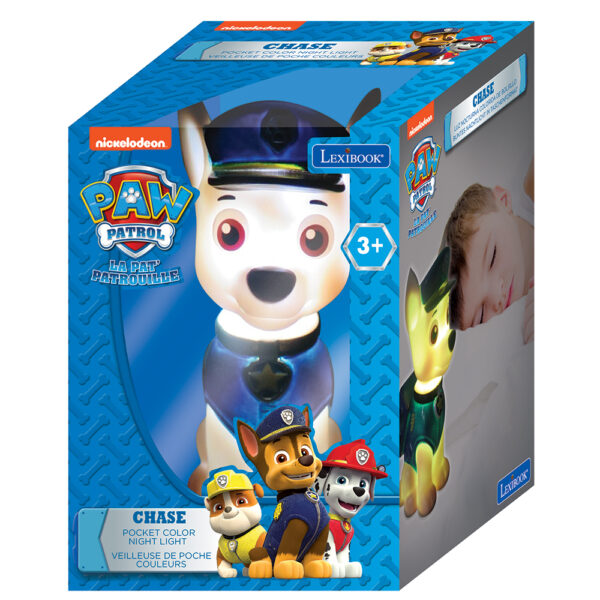 Lexibook NLJ001PA1 Paw Patrol 3D Design LED Pocket Night Light - Image 5