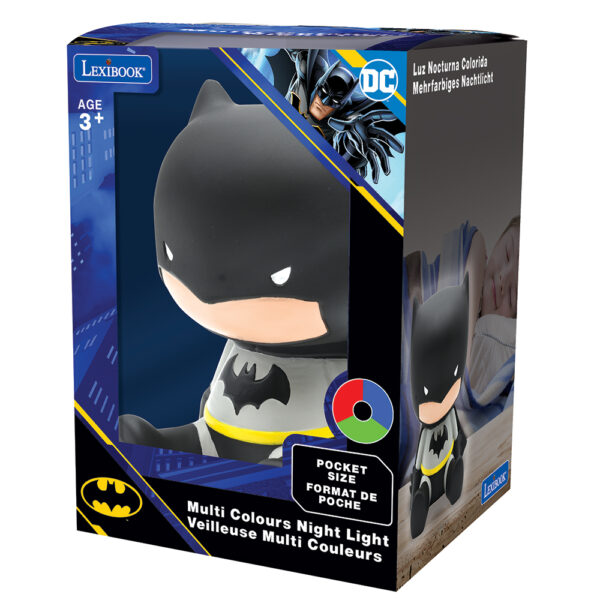 Lexibook NLJ01BAT Batman 3D Design LED Pocket Night Light - Image 3