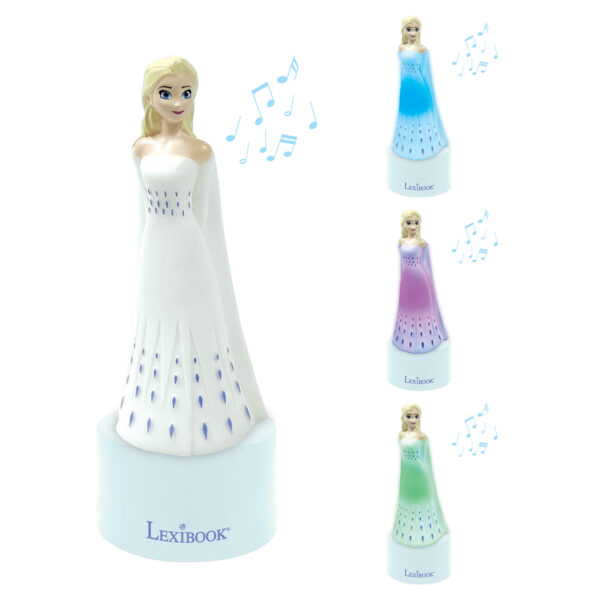 Lexibook NS01FZ Disney Frozen Nightlight with Speaker - Image 2