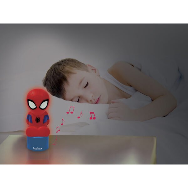 Lexibook NS01SP Spider-Man Nightlight with Speaker - Image 4