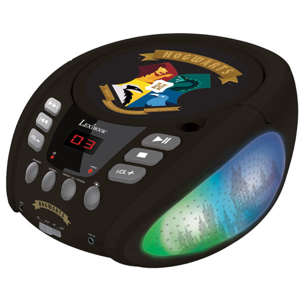 Lexibook RCD109HP Harry Potter Boombox CD Player with Bluetooth - Image 2