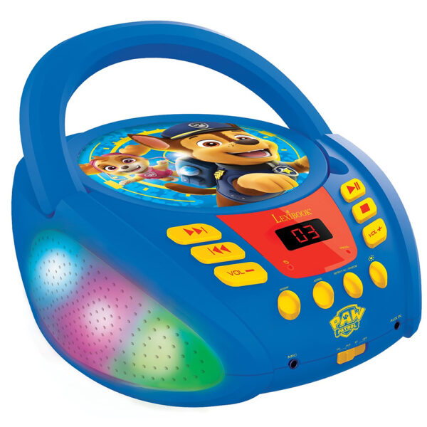Lexibook Paw Patrol Boombox CD Player with Bluetooth - RCD109PA