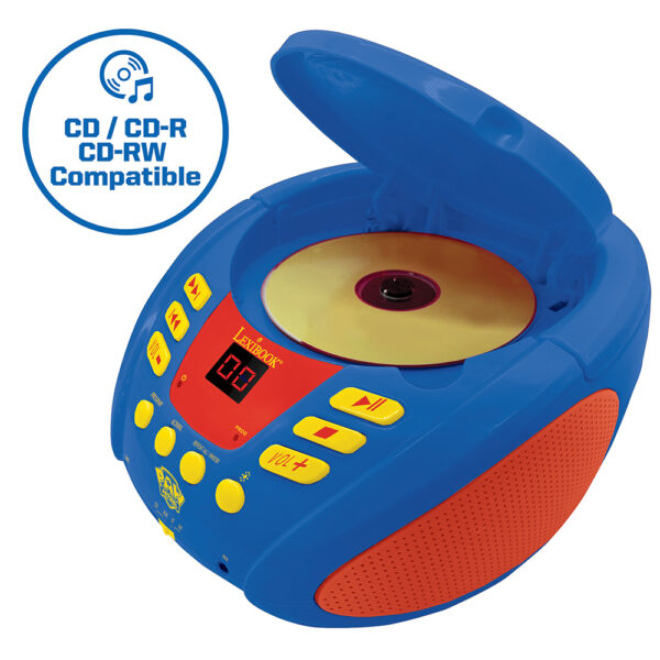 Lexibook Paw Patrol Boombox CD Player with Bluetooth - RCD109PA - Image 4