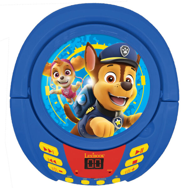 Lexibook Paw Patrol Boombox CD Player with Bluetooth - RCD109PA - Image 3