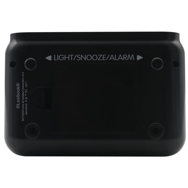 Lexibook RL800BAT 3D Batman Childrens Clock with Night Light - Image 3