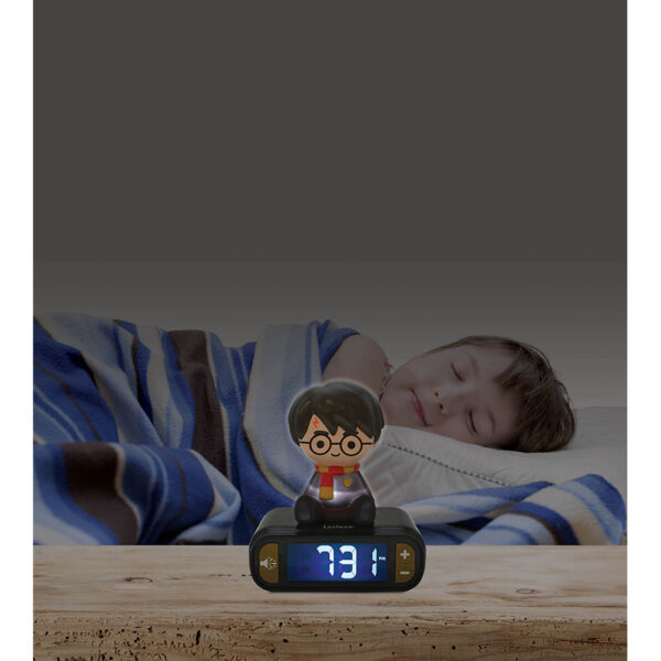 Lexibook RL800HP 3D Harry Potter Childrens Clock with Night Light - Image 3