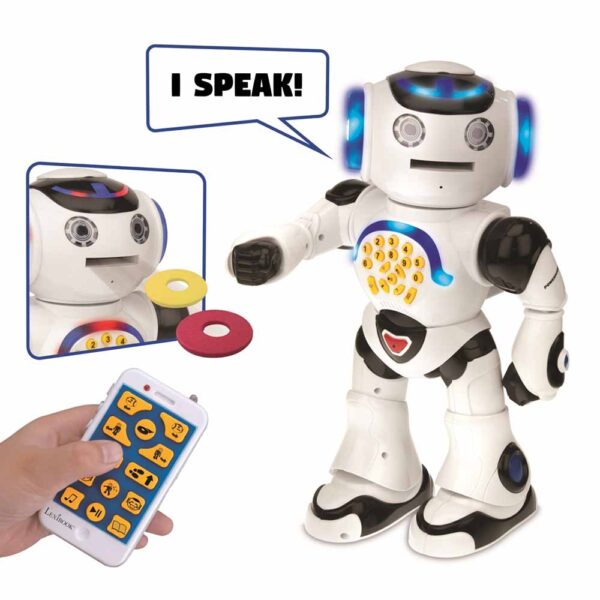 Lexibook ROB50EN Powerman Educational Remote Control Robot - Image 3