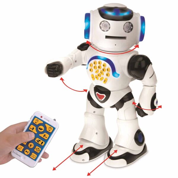 Lexibook ROB50EN Powerman Educational Remote Control Robot - Image 2
