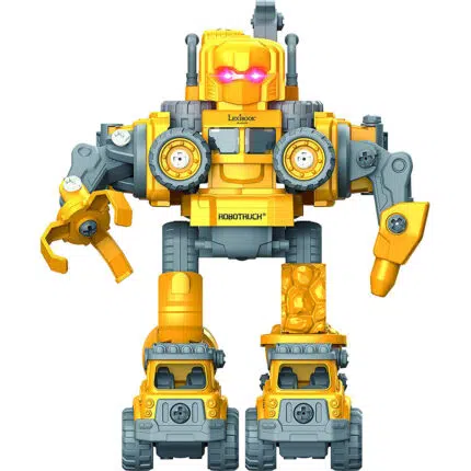 Lexibook ROBD10 Robotruck 5 in 1 Robot Kit with Lights & Sound Effects