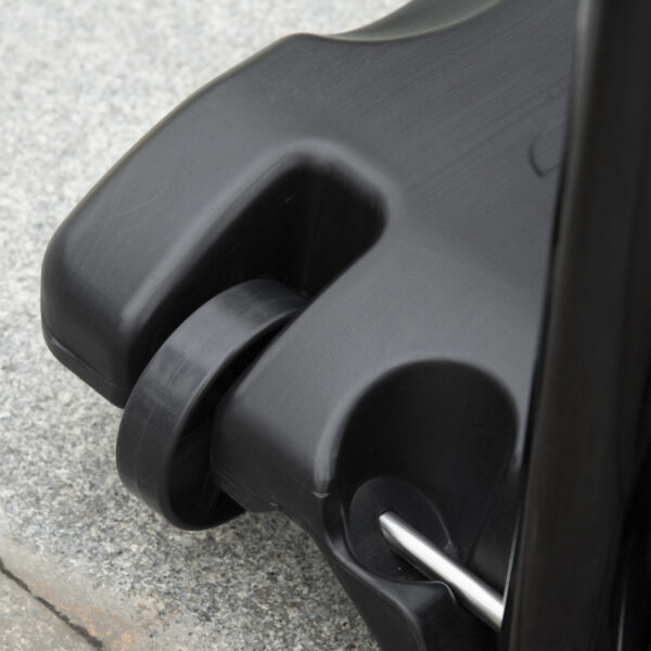 Homcom Adjustable Basketball Hoop Stand w/ Wheels, Stable Base - Image 8