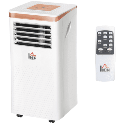 Homcom 10000 BTU Portable Air Conditioner 4 Modes LED Display Timer Home Office