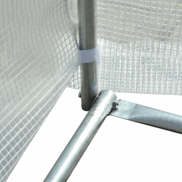 Outsunny 6 x 3 x 2 m Polytunnel Greenhouse w/ Zippered Door and 8 Windows - Image 7