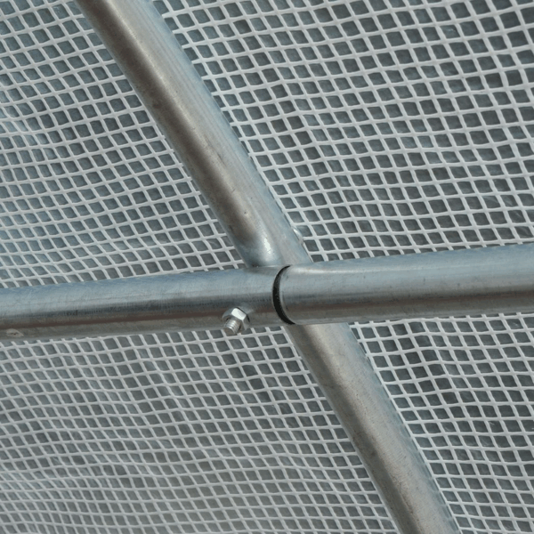 Outsunny 6 x 3 x 2 m Polytunnel Greenhouse w/ Zippered Door and 8 Windows - Image 8