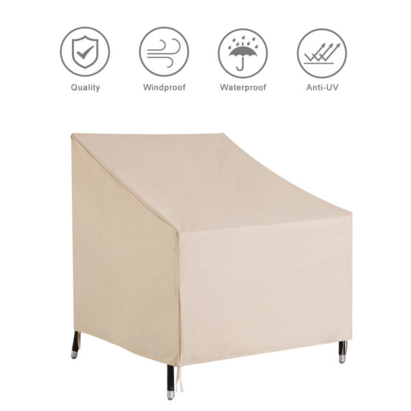 Outsunny Waterproof Furniture Cover For Single Chair - Image 3
