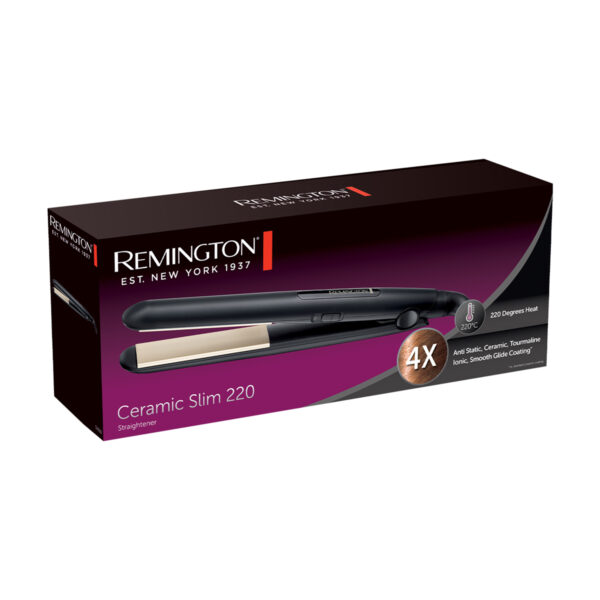 Remington S1510 Ceramic Slim 220 Hair Straightener - Image 4