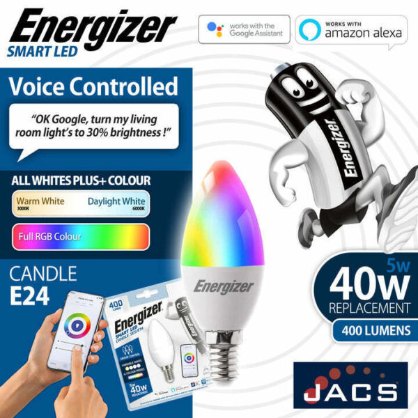 Energizer S17163 Smart LED Candle E14 5.2W Led Bulb - Image 2
