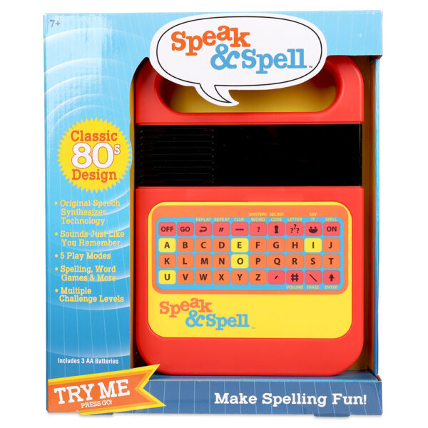 Basic Fun SS09624 Classic Speak & Spell Electronic Game - Image 4