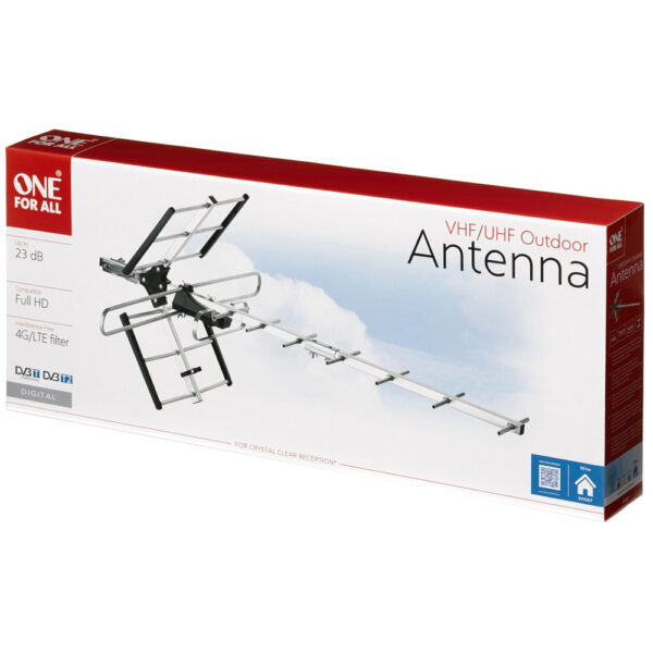 One For All SV9357 Full HD 23dB Outdoor Aerial with 4G Filter - Image 3